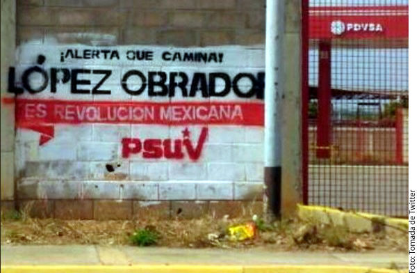 Pintas en Venezuela son guerra sucia: AMLO