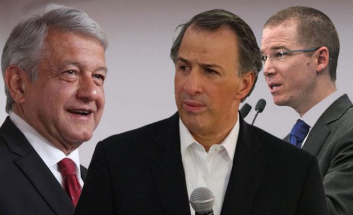 Meade, AMLO, Anaya