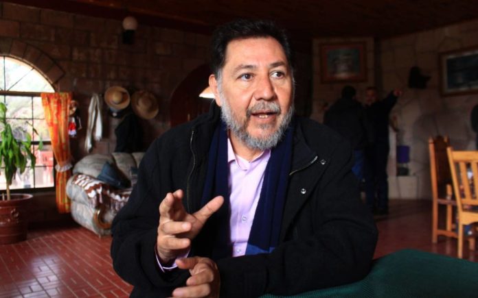 Señalo categórico que AMLO será un gobierno de transición Gerardo Fernández Noroña
