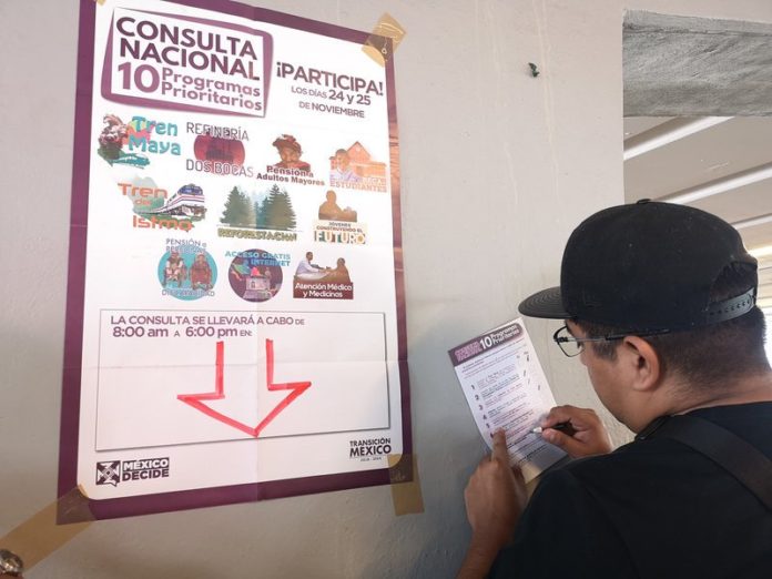 Gran afluencia en la segunda consulta nacional ciudadana