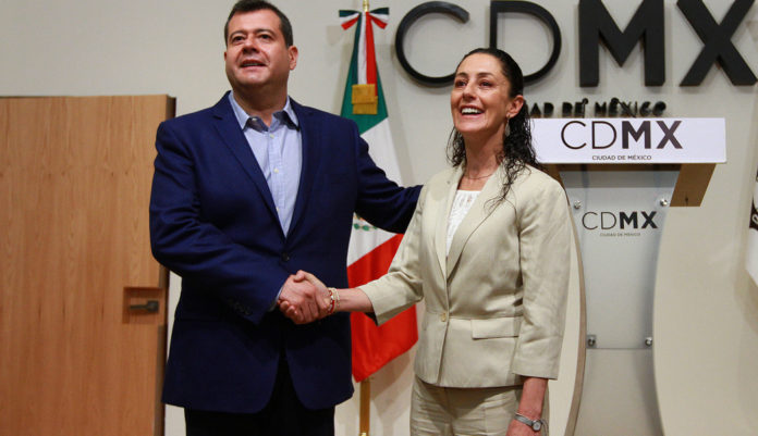 Sheinbaum y Amieva se reúnen