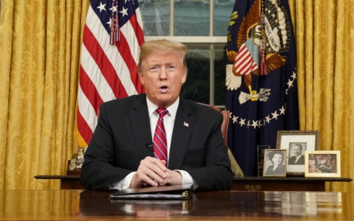 trump mensaje