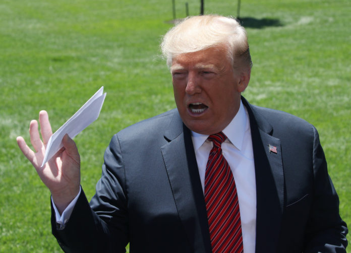 President Donald Trump Departs White House For Iowa