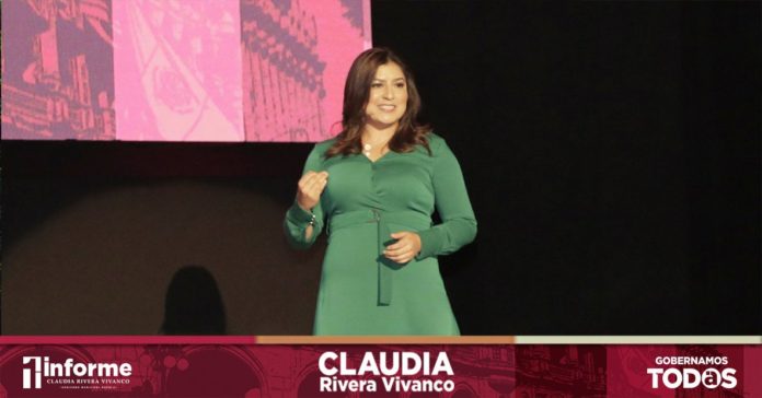 Claudia Rivera Vivanco limpia informe